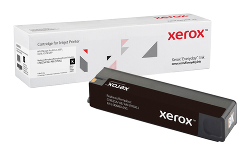 EverydayTM Black Toner by Xerox compatible with HP 970XL (CN625AE, CN625A, CN625AM), High capacity