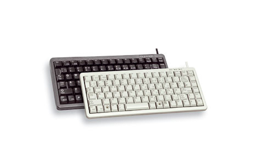 CHERRY Compact , Combo (USB + PS/2), ES keyboard Office USB + PS/2 QWERTY Black