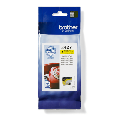 Brother LC-427Y ink cartridge 1 pc(s) Original Yellow
