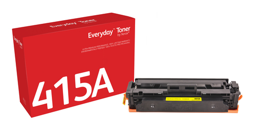 EverydayTM Yellow Toner by Xerox compatible with HP 415A (W2032A), Standard capacity
