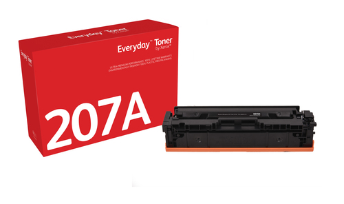 EverydayTM Black Toner by Xerox compatible with HP 207A (W2210A), Standard capacity