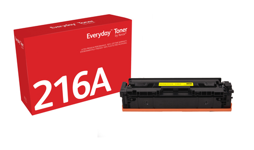EverydayTM Yellow Toner by Xerox compatible with HP 216A (W2412A), Standard capacity