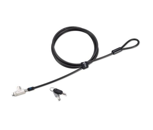 Kensington Slim N17 2.0 Keyed Laptop Lock for Wedge-Shaped Slots - Supervisor Keyed