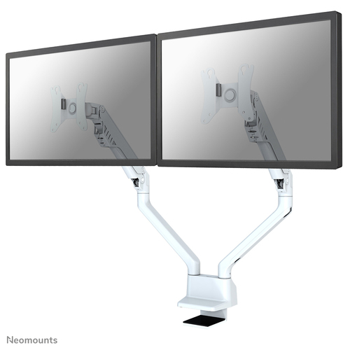 Neomounts FPMA-D750DWHITE2 Monitor arm 10-32" - gas spring - Topfix - 180°-stop
