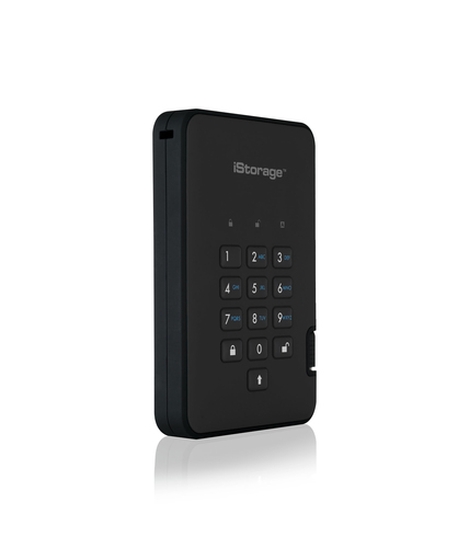 Origin Storage DISKASHUR2 SSD 256-BIT 16TB - BLACK