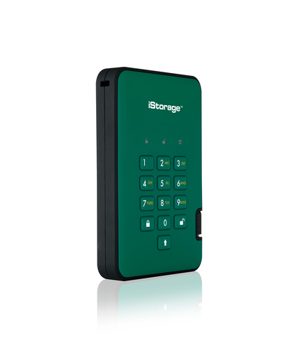Origin Storage DISKASHUR2 SSD 256-BIT 16TB - GREEN