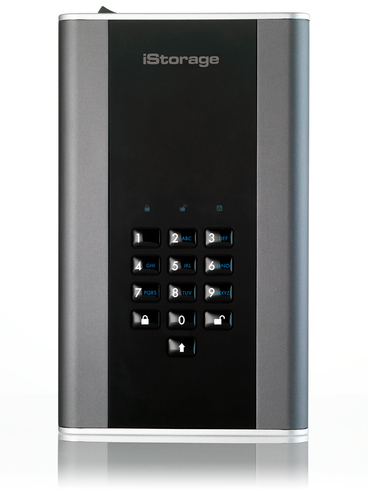 iStorage diskAshur DT² HDD 1TB | Secure Portable Desktop Drive |FIPS 140-2 Level 3 certified | AES-XTS 256-bit Hardware Encryption | Common Criteria EAL5+ (Hardware Certified) | PIN protected | OS & Platform Independent |GDPR, TAA Compliant|Brute force hack defence | Dust/Water Resistant