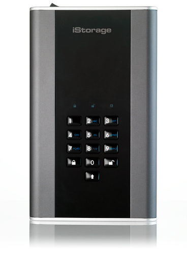 iStorage diskAshur DT² HDD 18TB | Secure Portable Desktop Drive |FIPS 140-2 Level 3 certified | AES-XTS 256-bit Hardware Encryption | Common Criteria EAL5+ (Hardware Certified) | PIN protected | OS & Platform Independent |GDPR, TAA Compliant | Brute force hack defence | Dust/Water Resistant