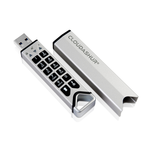 iStorage CloudAshur Hardware Security Module |data encryption module - encrypt, share & manage your data in the cloud| Password Protected, Dust and Water Resistant, Portable, Military Grade Hardware Encryption - 5 Factor Authentication