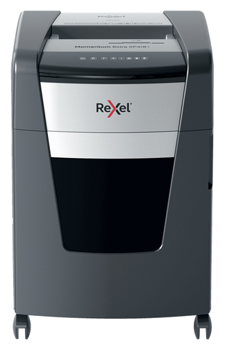 Rexel Momentum Extra XP418+ Jam Free Cross Cut Paper Shredder P4