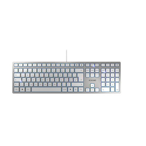 CHERRY KC 6000 SLIM keyboard USB Silver