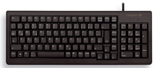 CHERRY G84-5200LCMCH-2 keyboard Home USB Swiss Black