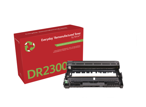 Xerox EverydayTM Mono Drum Remanufactured by compatible with Brother DR2300, Standard capacity