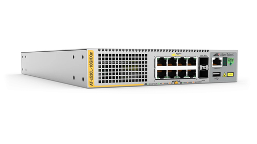 Allied Telesis AT-X530L-10GHXM-30 network switch Managed L3 5G Ethernet (100/1000/5000) Power over Ethernet (PoE) Grey