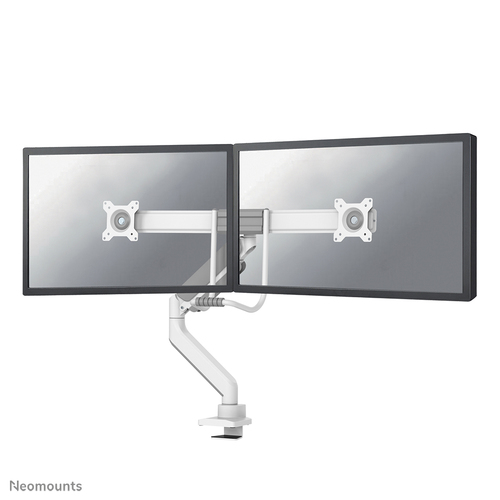 Neomounts DS75-450WH2 Monitor arm 17-32" - gas spring - Topfix - 180°-stop