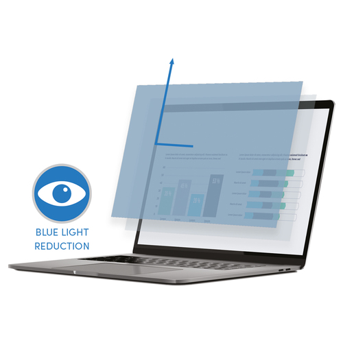 Origin Storage Anti-Blue Security Filter 2-Way Plug-In 14.0in (16:9)