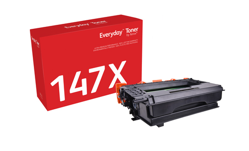 EverydayTM Black Toner by Xerox compatible with HP 147X (W1470X), High capacity