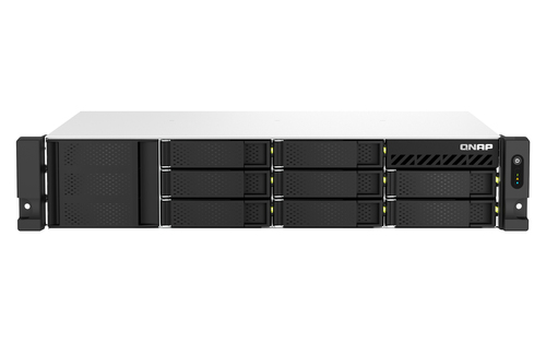 QNAP TS-864EU-RP NAS Rack (2U) Intel® Celeron® N5095 8 GB DDR4 0 TB QNAP Turbo System Black