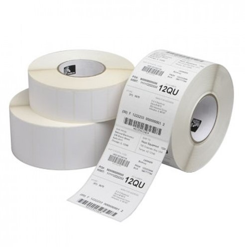 Zebra SAMPLE17401R printer label White Self-adhesive printer label