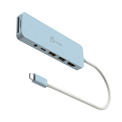 j5create JCD373EC - USB-C® Multi-Port Hub with Power Delivery