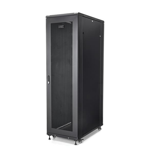 StarTech.com 42U Enterprise-Grade Server Rack Cabinet, 19in Enclosed 4-Post Rack with 36in (91cm) Mounting Depth and 2000lb (900kg) Weight Capacity