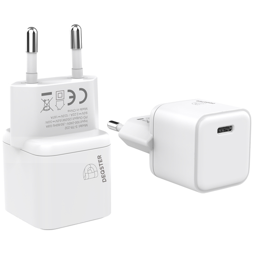 DEQSTER Mini Charger USB-C, 20W