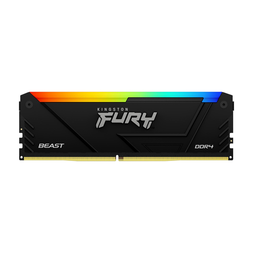 Kingston Technology FURY Beast 16GB 3200MT/s DDR4 CL16 DIMM 1Gx8 RGB