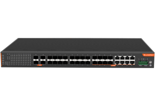 SilverNet SIL 716S8C4M network switch Managed L3 Gigabit Ethernet (10/100/1000)