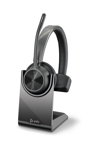 HP Poly Voyager 4310-M Microsoft Teams Certified USB-C Headset +BT700 dongle +Charging Stand