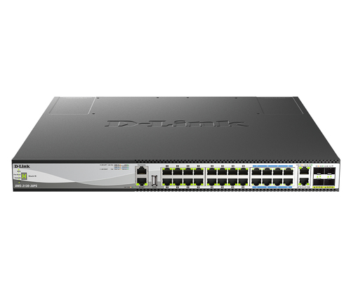 D-Link 30-port Layer 3 Stackable Multi-Gigabit Managed Switch