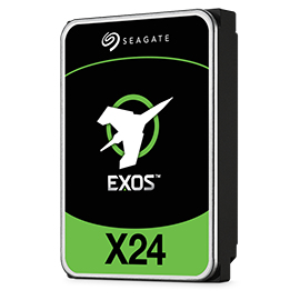 Seagate Exos X24 internal hard drive 12 TB 7200 RPM 512 MB 3.5" SAS
