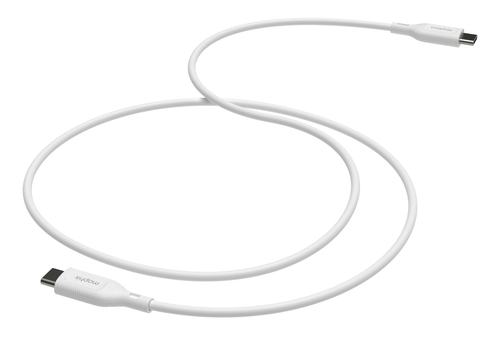 mophie essentials USB-C to USB-C | charging cable 2M, White