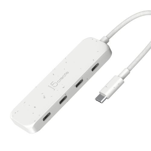 j5create Eco-Friendly USB-C to 4-Port Type-C Gen 2 Hub
