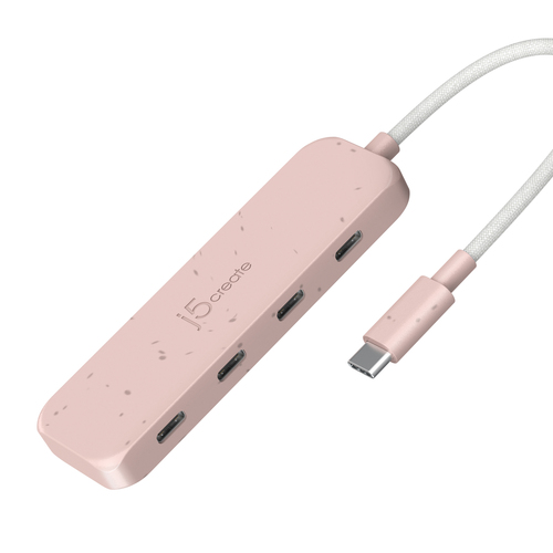 j5create Eco-Friendly USB-C to 4-Port Type-C Gen 2 Hub