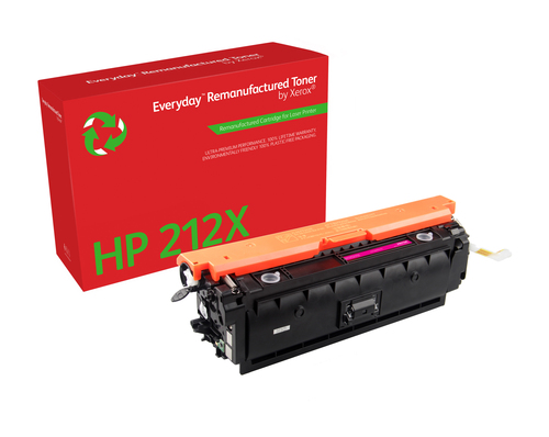 EverydayTM Magenta Toner by Xerox compatible with HP 212X (W2123X), High capacity