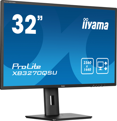 iiyama ProLite XB3270QSU-B1 computer monitor 80 cm (31.5") 2560 x 1440 pixels Quad HD LED Black