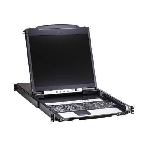 Eaton B064C-16-1-IP KVM switch Rack mounting Black