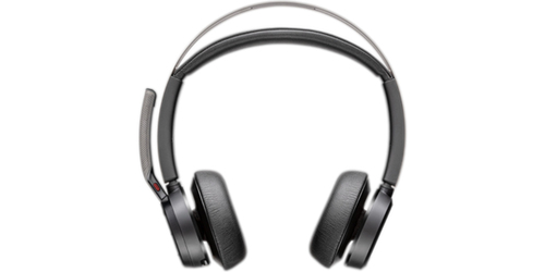 HP Poly Voyager Focus 2 Microsoft Teams Certified USB-C-C Headset +USB-C/A Adapter