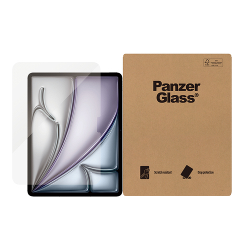 PanzerGlass ® Screen Protector iPad Air 11'' (2024-2026) | iPad 11'' (2025) | iPad 10.9'' (2022) | Ultra-Wide Fit | Bulk Clear screen protector Apple 50 pc(s)