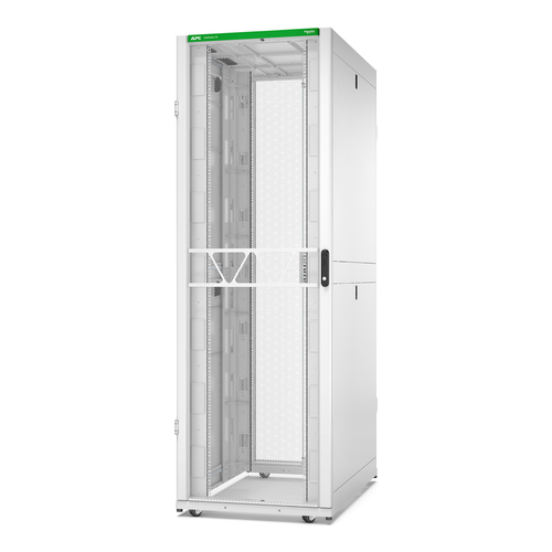 APC NetShelter SX Server Rack Gen 2, 48U, 2258H x 750W x 1200D mm, with Sides, White