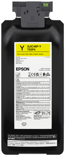 Epson SJIC48P-Y Yellow ink cartridge for ColorWorks C8000e