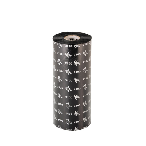 Zebra 2100 Wax thermal ribbon 600 m Black