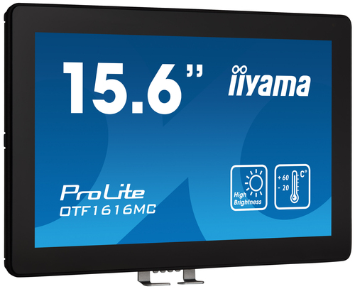 iiyama OTF1616MC-B1 computer monitor 39.6 cm (15.6") 1920 x 1080 pixels Full HD LCD Touchscreen Black