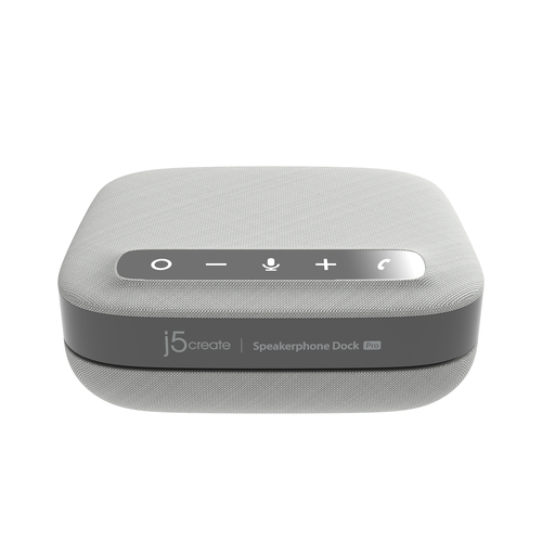 j5create JCDS337 USB-C® Dual 4K Speakerphone Dock Pro, Black
