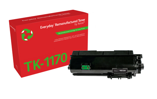 EverydayTM Black Remanufactured Toner by Xerox compatible with Kyocera TK-1170, Standard capacity