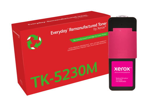 EverydayTM Magenta Remanufactured Toner by Xerox compatible with Kyocera TK-5230M, Standard capacity