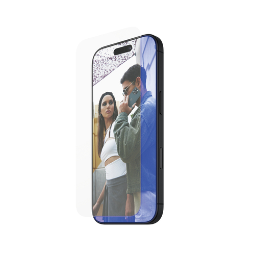 PanzerGlass SAFE. by ® Anti-Blue Light Screen Protector iPhone 16 | 15 | Ultra-Wide Fit Clear screen protector Apple 1 pc(s)