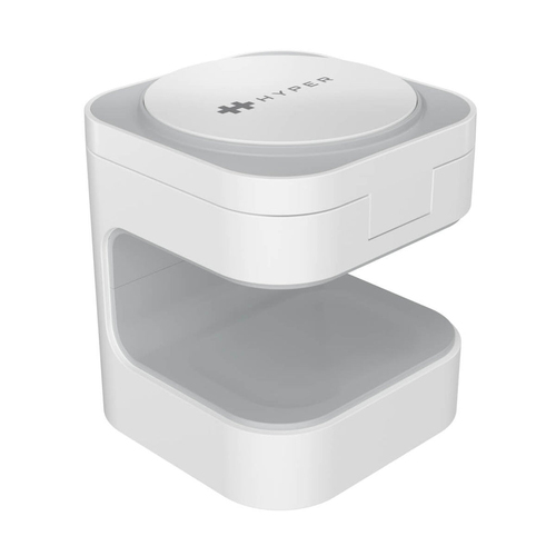 Targus HJ3320WHGL mobile device charger Headphones, Smartphone, Smartwatch White USB Wireless charging Fast charging Indoor