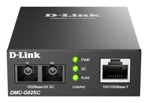 D-Link 100/1000Base-t to 1000Base-SX SC Multi-mode Media Converter (550m)