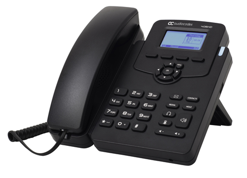 AudioCodes SFB 405HD IP-Phone PoE GbE black